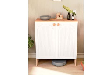 BOHA BOHEM MDF MEMBRAN KAPAKLI ÇOK AMAÇLI DOLAP, BEYAZ ÇAM