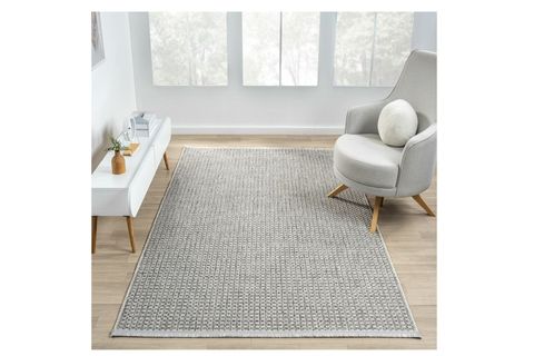 ESSE HAV TOZ VERMEZ KOLAY TEMİZLENEN HASIR DOKU SİSAL HALI, GRİ, 120X200, 667