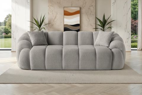 CALIFORNIA ÜÇLÜ KOLTUK, GRİ