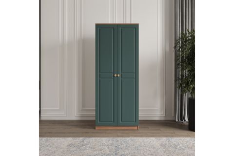 VİOLET GARDIROP, YEŞİL, 2 KAPAKLI