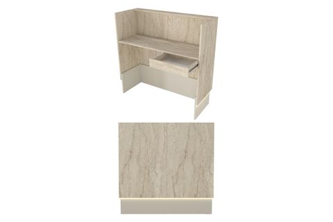 RİSSA LEDLİ KARŞILAMA BANKOSU, 110 CM