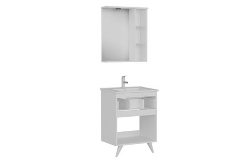 NİKA BANYO DOLABI 65CM AY2K1Ç 1K1A ETJ BEYAZ