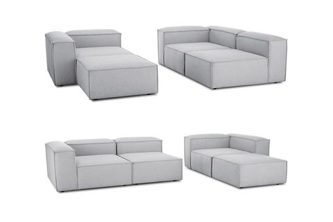 RELAX SOFT STANDART 4 MODÜL KÖŞE KOLTUK, GRİ