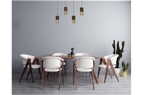 AVONNI AV 60265 4EY ESKİTME KAPLAMA MODERN AVİZE E27 METAL AHŞAP 80X9 CM