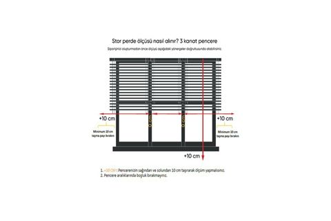 DEKORSTİLİM ZEBRA STOR PERDE PLİSE BEYAZ 150 X 200