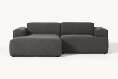 ELSA KETEN MİNİ KÖŞE KOLTUK, SOL KÖŞE, ANTRASİT