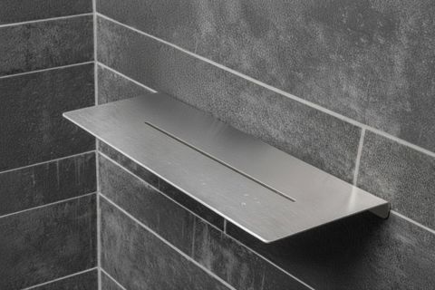 PASLANMAZ ÇELİK DUŞ ORGANİZATÖRÜ, GÜMÜŞ GRİ, 35132 CM