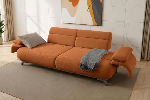 ALASKA SIRT MEKANIZMALI KASALI ÜÇLÜ KOLTUK, TURUNCU