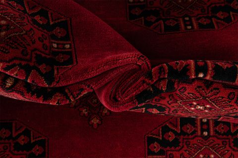 ANGORAHOME PERSİAN BK1006 DOKUMA MAKİNE HALISI, YUVARLAK, 160X160