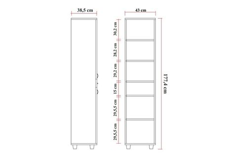 MİNİMA PERİDO BANYO DOLABI