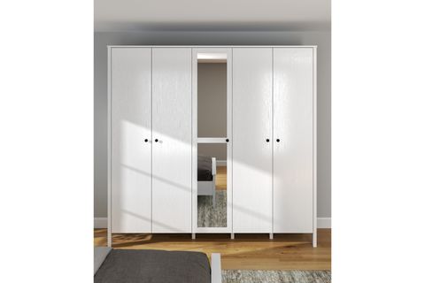 LUMERA GARDIROP, 6 KAPAK GİZLİ ÇEKMECELİ