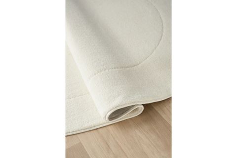 ALORA AMORF MODERN YUMUŞAK SHAGGY HALI, A002, KREM, 200X290