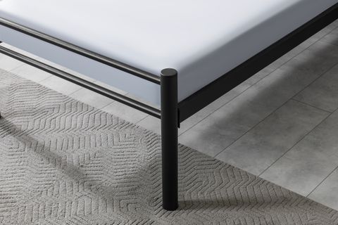 EVGER METAL KARYOLA, K50, SİYAH, 100X200