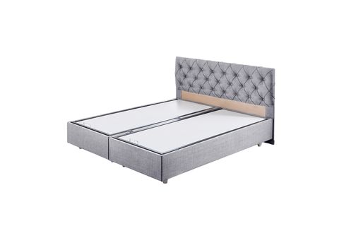 DOLCE BAZA VE BAŞLIK SETİ, AÇIK GRİ, 160X200