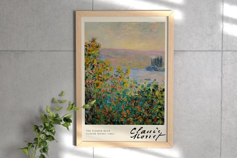 CLAUDE MONET II ÜÇLÜ ÇERÇEVELİ TABLO