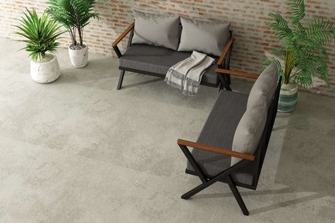 WOODESK BEGONVİL İKİLİ BAHÇE TAKIMI, GRİ, CPT5527-130