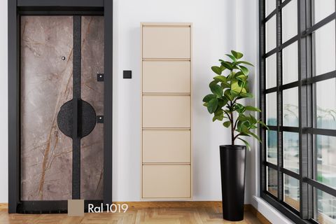 LİNEA METAL AYAKKABILIK, CAPPUCCİNO, 5 KAPAKLI