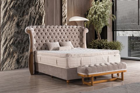 MADRİD BAZA BAŞLIK YATAK, 160X200