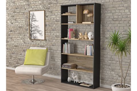 NOVA ZEBRA KİTAPLIK, 7 BÖLMELİ