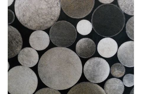 PLANET DERİ PATCHWORK BEJ GRİ 100X300
