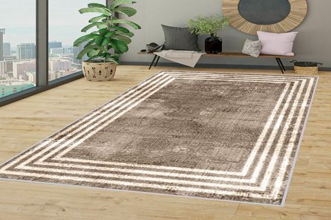 ROVİGO HOME DİJİTAL BASKI YIKANABİLİR KAYMAZ TABAN SALON HALISI  RVG1357-HT487  100X300