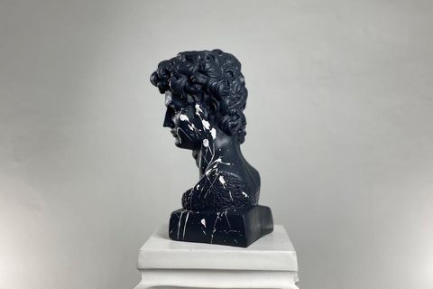 DAVID WHITE SPLASH POP ART DEKORATİF ROMA YUNAN HEYKELLERİ