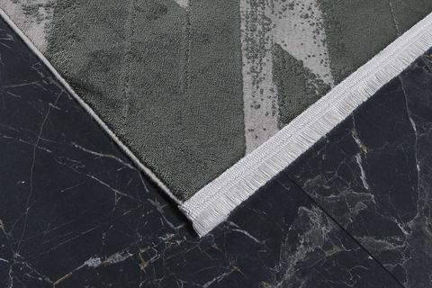 ROYAL HALI VENEDİK VK08I YEŞİL KREM MODERN SALON HALISI 80X300