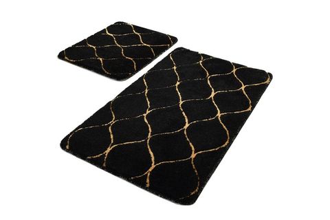 INFİNİTY SİYAH İKİLİ SET 50X80 40X50 CM