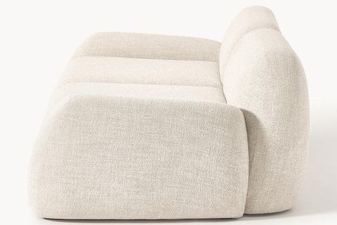 ROSE BUKLE MODÜLER İKİLİ KOLTUK, BEYAZ