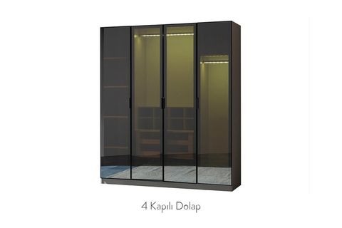 MASS CEVİZ YATAK ODASI TAKIMI