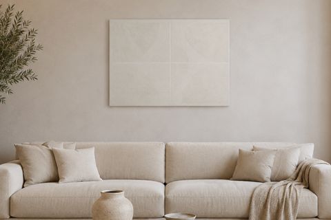 MİRA MODERN DOKULU TABLO, KREM 50X70 CM