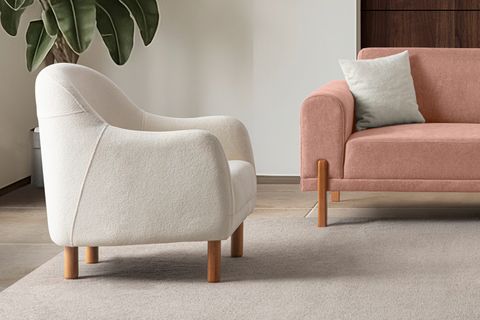 HAMBURG PLUS SIRT MEKANİZMALI KOLTUK TAKIMI, PEMBE