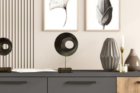 LİVAVA İKİLİ HALKA BİBLO, POLYESTER, SİYAH, 30X20