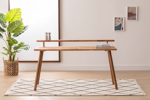 DEMAN’CA MASİF ÇALIŞMA MASASI, 150X60, CEVİZ