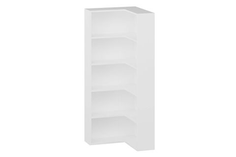 ADEL KÖŞE KİTAPLIK, BEYAZ, 4 RAFLI