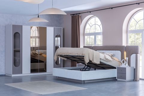 MERCAN YATAK ODASI TAKIMI, 6 KAPAKLI