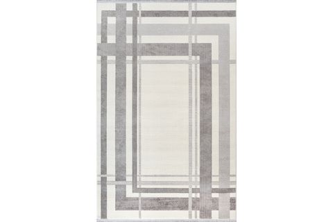 MERİNOS HALI RODİN 77772 095 SALON HALISI, GRİ, 80X150