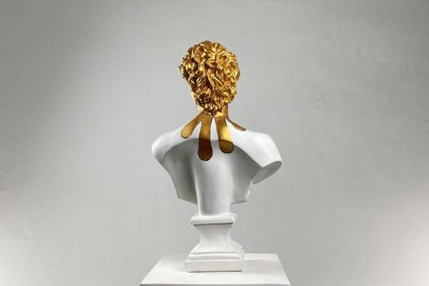 DAVID MELTING GOLD POP ART DEKORATİF ROMA YUNAN HEYKELLERİ