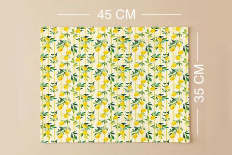 LEMON PAMUKLU ALTI ADET AMERİKAN SERVİSİ