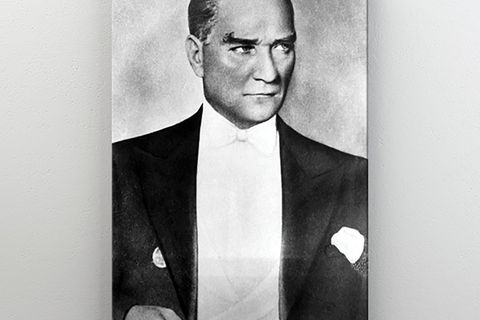 KANVAS TABLO CUMHURU REİS M.K.ATATÜRK 50X75