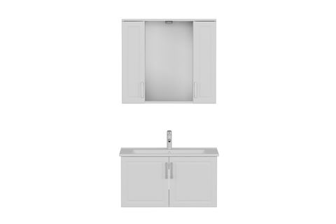 SANYA BANYO DOLABI 85CM AS2K 2K1A ETJ BEYAZ