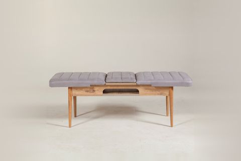 SEMBOL AÇILIR BENCH, ATLANTİK SOHO GRİ