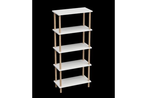 İNTERGO TV ÜNİTESİ 2 KİTAPLIKLI, BEYAZ