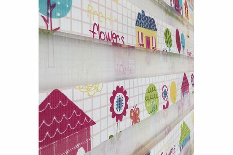 NAZA ZEBRA STOR PERDE KIZ ÇOCUK VE BEBEK ODASI PERDESİ CAPRİ 260 CM 130X260