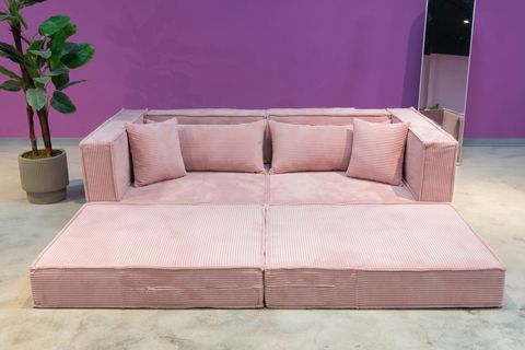 PUZZLE SÜNGER KOLTUK, PEMBE