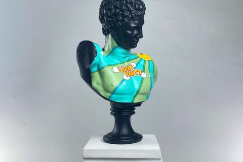 HERMES LUCID PARTY POP ART DEKORATİF ROMA YUNAN HEYKELLERİ