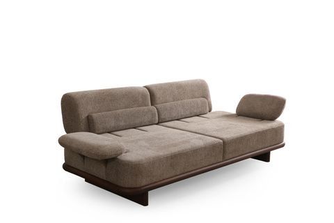 LUPE ÜÇLÜ KOLTUK, KAHVE