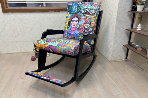 KONTES SALLANAN SANDALYE, DİEGO, LAKE SİYAH AYAK