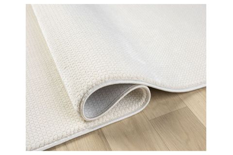 ARTES BAMBU DOKULU MODERN MAKİNE HALISI, KREM, 100X500, 12000