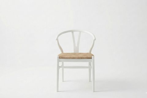 SİMON LAKE MAT KAYIN AĞACI SANDALYE, BEYAZ